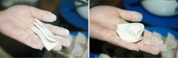 两种元宝水饺的详细包法