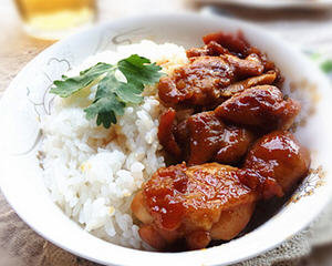 自制肯德基照烧鸡腿饭