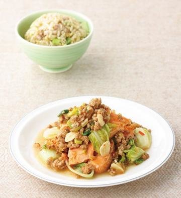 简单食材配绞肉做的家常菜...