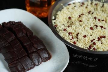 豆沙枧水粽馅做法