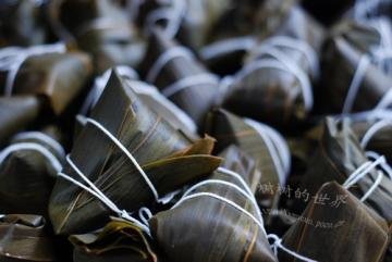 豆沙枧水粽包法