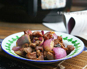 洋葱沙茶肉