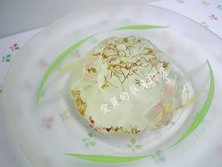 桂花果冻
