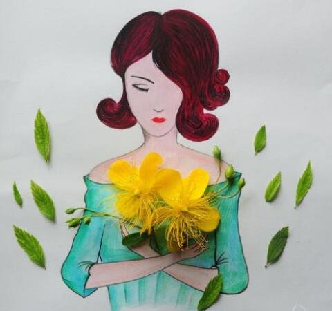 40岁女人花