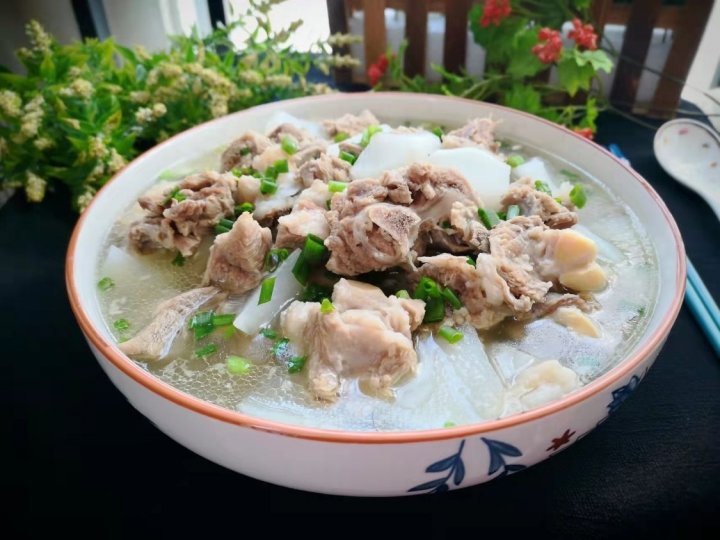 冬至来上一锅【萝卜炖羊排】肉嫩汤鲜，温补御寒3