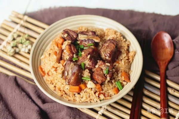冬天懒人最爱的排骨焖饭4