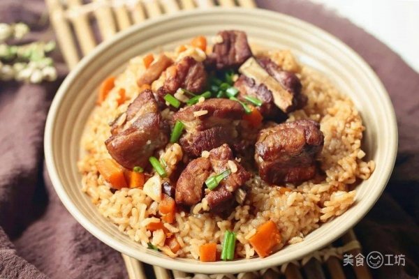 冬天懒人最爱的排骨焖饭16