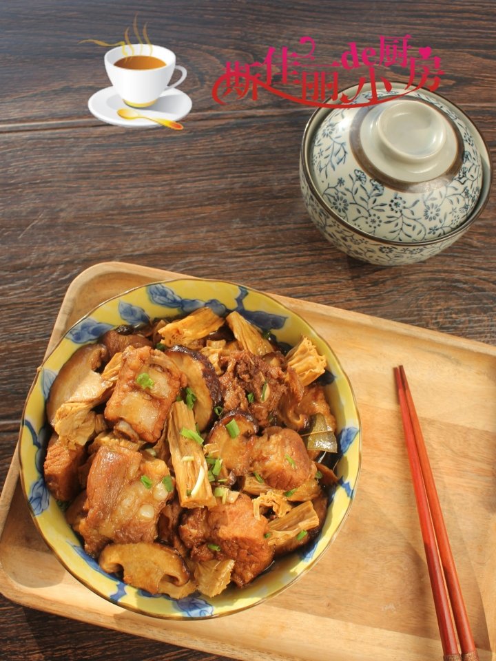 冬补不如吃【香菇腐竹炖排骨】炖一锅滋补又解馋6