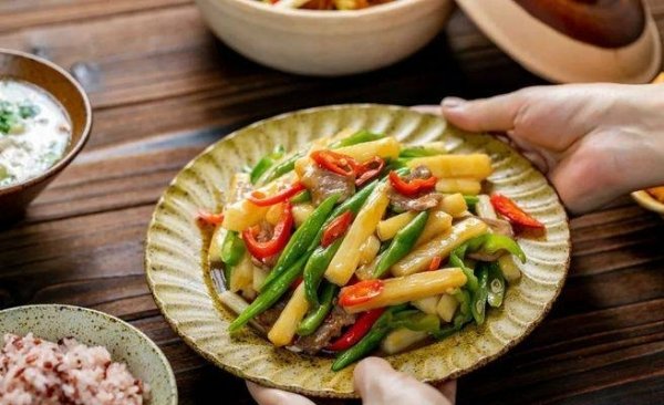 四季豆炒山药怎么做-四季豆炒山药的做法窍门8