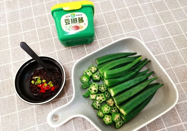 秋葵怎么做不苦涩-秋葵的做法2