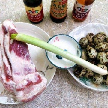 肉烧鹌鹑蛋怎么烧-五花肉烧鹌鹑蛋做法2