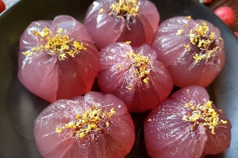 冰粉怎么做好吃-杨梅冰粉的做法6