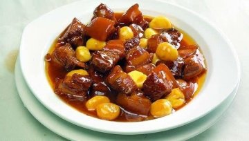 板栗红烧肉是哪里的菜-板栗红烧肉的做法1