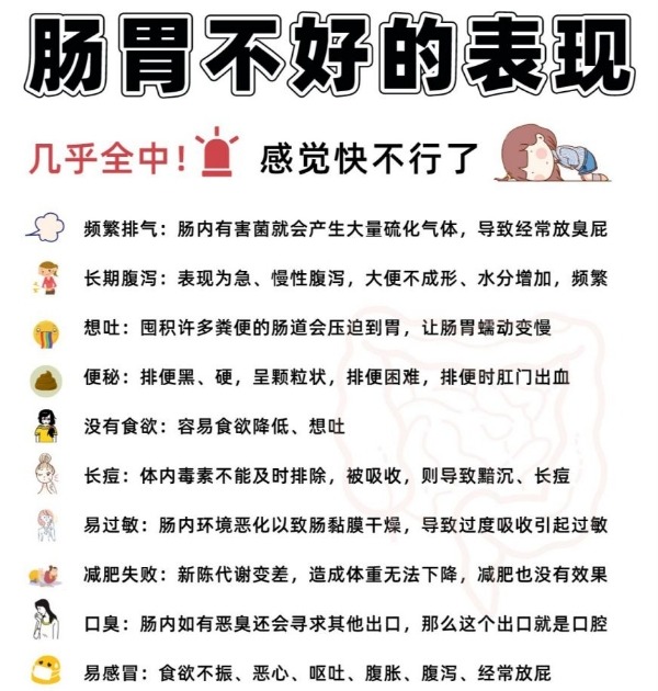 肠胃不好