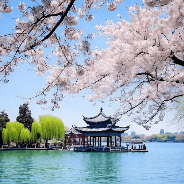 遭遇大风，西湖被吹成【西海】，话说杭州有哪些情侣好吃街？